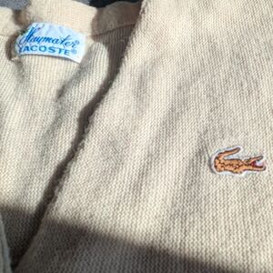 LACOSTE Collaboration Top Vintage 70S Haymaker Cardigan Limited Edition Size M